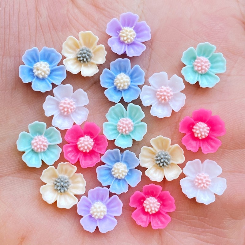 Resin Craft Ideas - 80 Adet Yeni Sevimli Karışık Mini