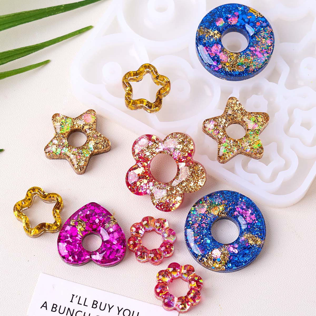 Resin Craft Ideas - Çok fonksiyonlu Takı silikon kalıp DIY