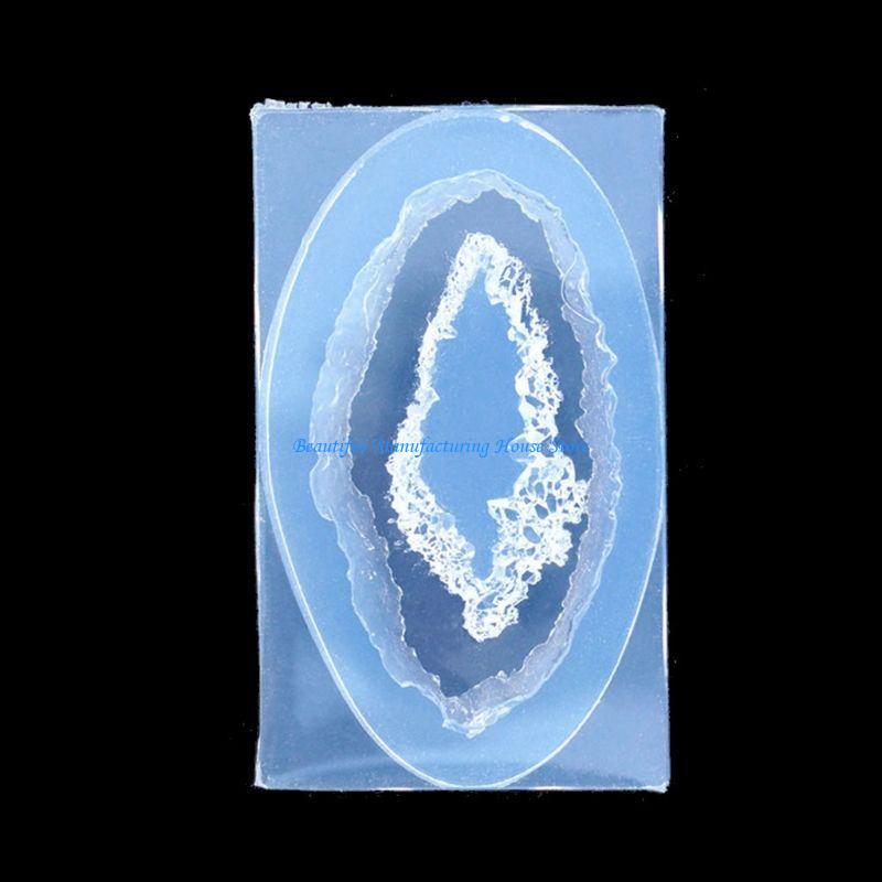 Geode Mold Silicone - E56A Kuvars Kümesi Kalıp DIY Yapımı