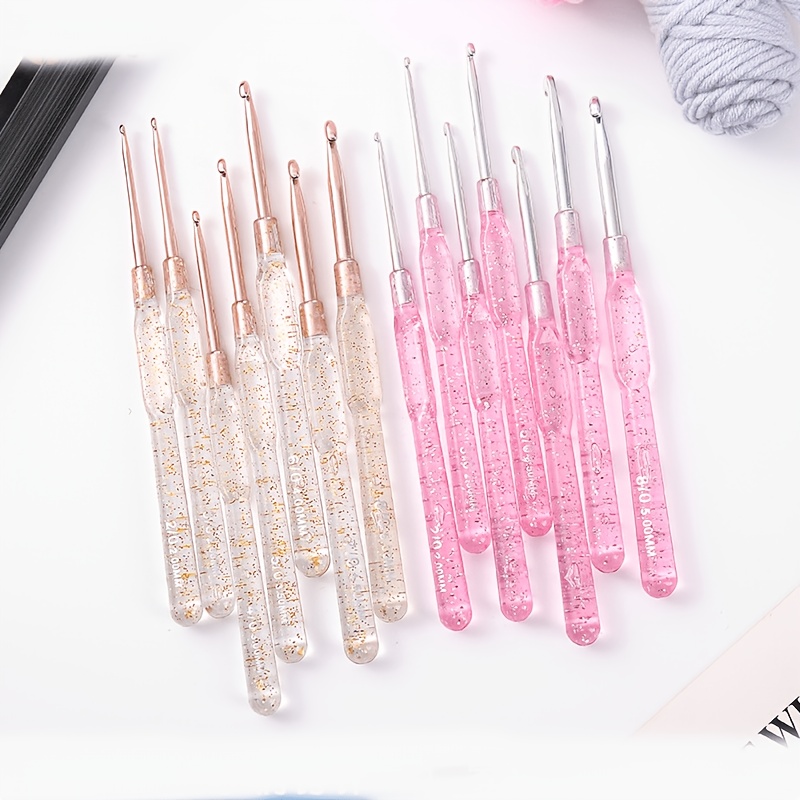 Resin Glitter Pack - Simli Şeffaf Reçine Tığ Seti Metal