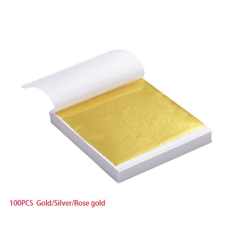Gold Foil Flakes - 100 adet Sanat Zanaat Tasarım Kağıt