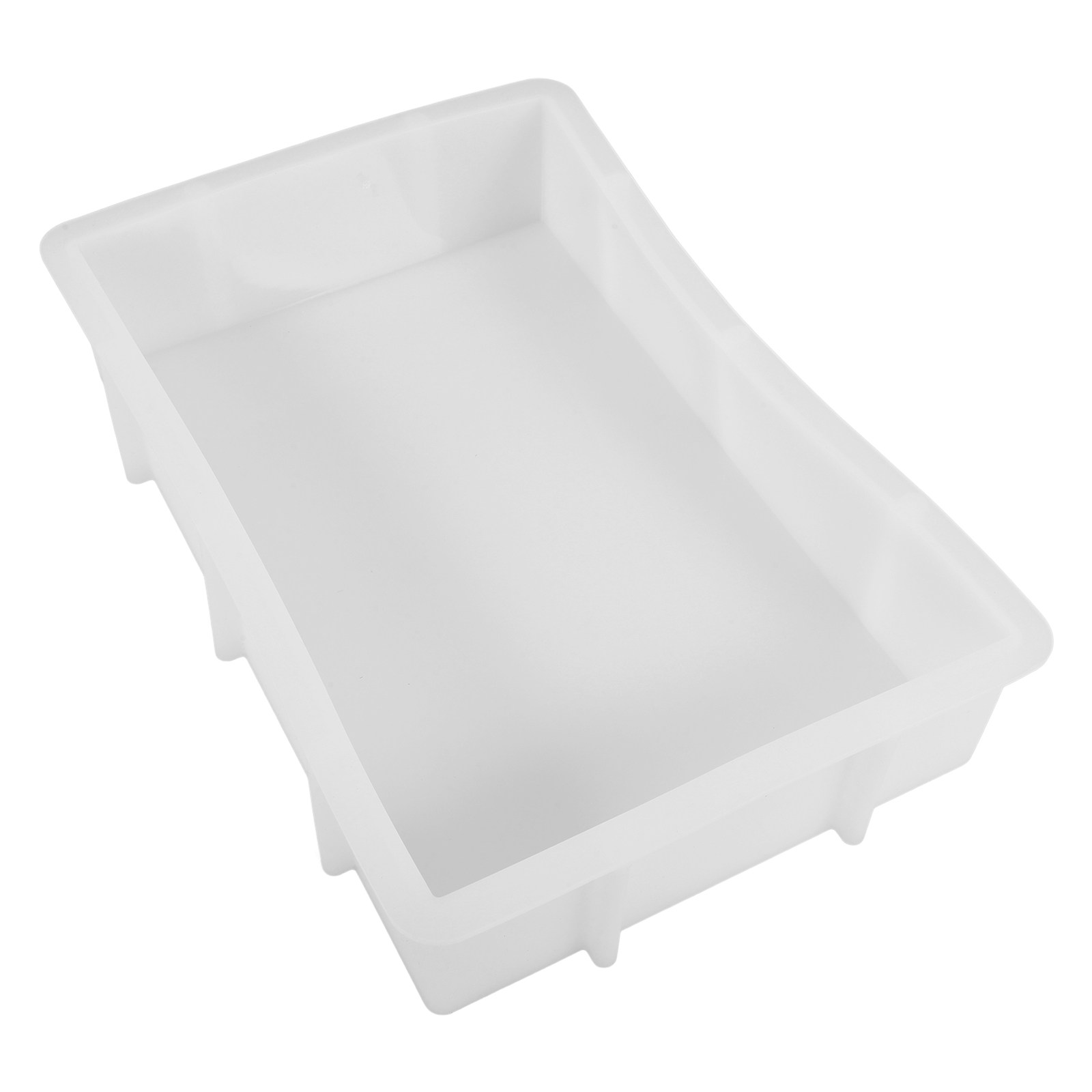 Silicone Mold Tray - Büyük Dikdörtgen Reçine Silikon Kalıp Derin