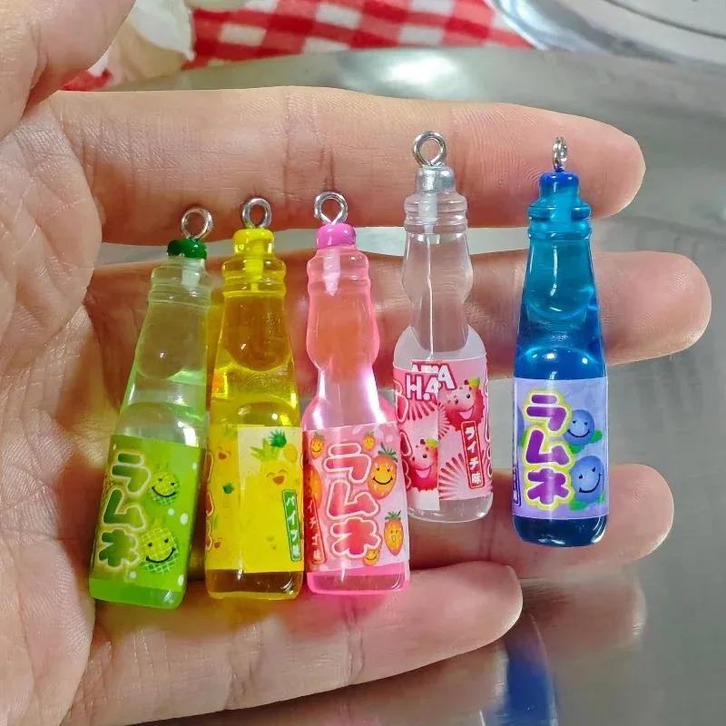 Crafting Resin - 10 adet küçük soda şişesi reçine