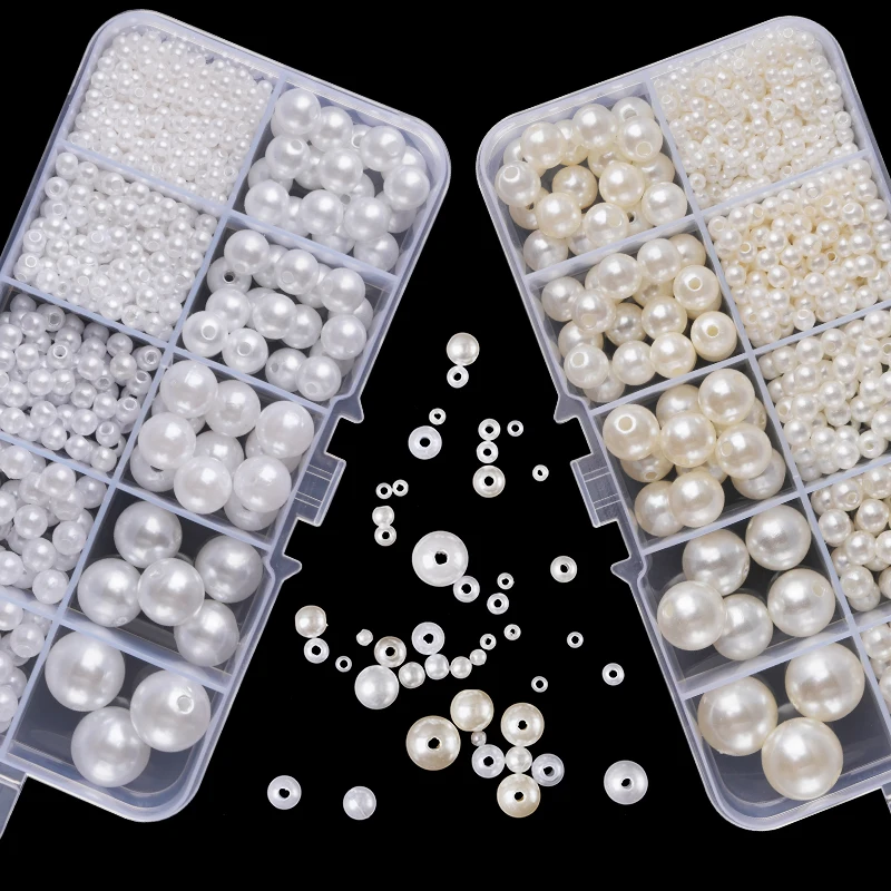 Crafting Resin - 800 Adet Yapay İnci Reçine Boncuk