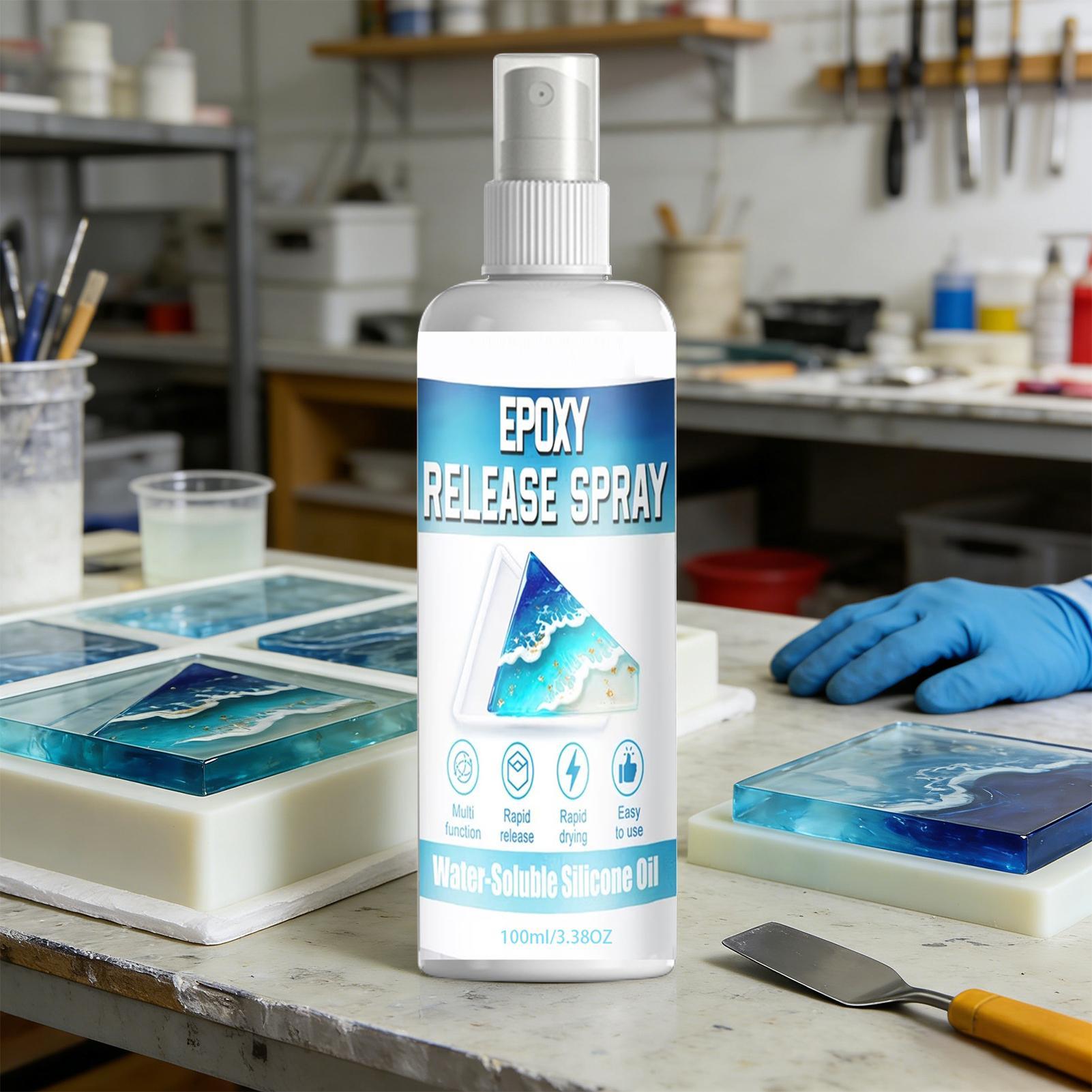 Resin Craft Workshop - Kalıp Çıkarma Spreyi 100ml Hızlı Kuruyan