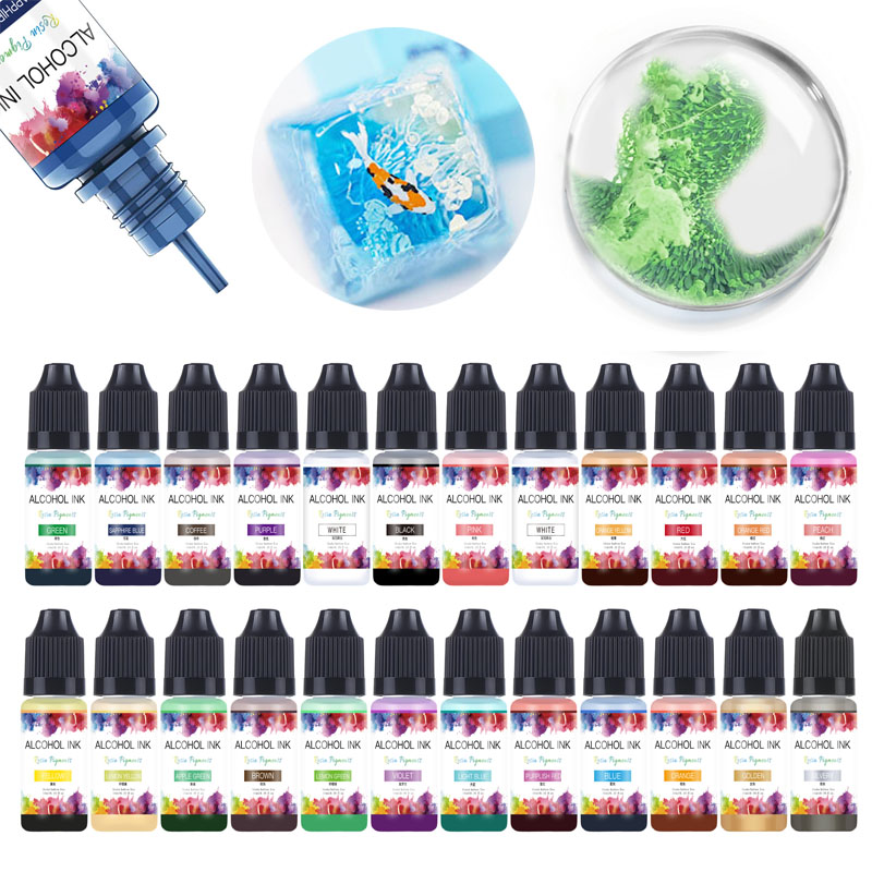 Resin Dye Alcohol - 10 ml Sanat Mürekkep Alkol Reçine