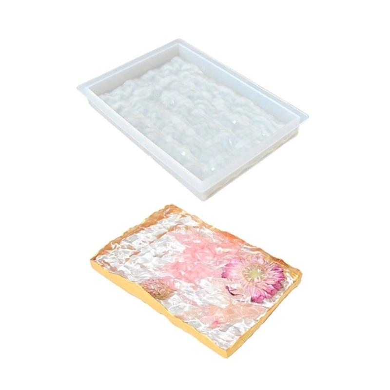 Resin Ocean Wave Mold - P9fe Creative Dalgalı Kupa Mat Tepsi