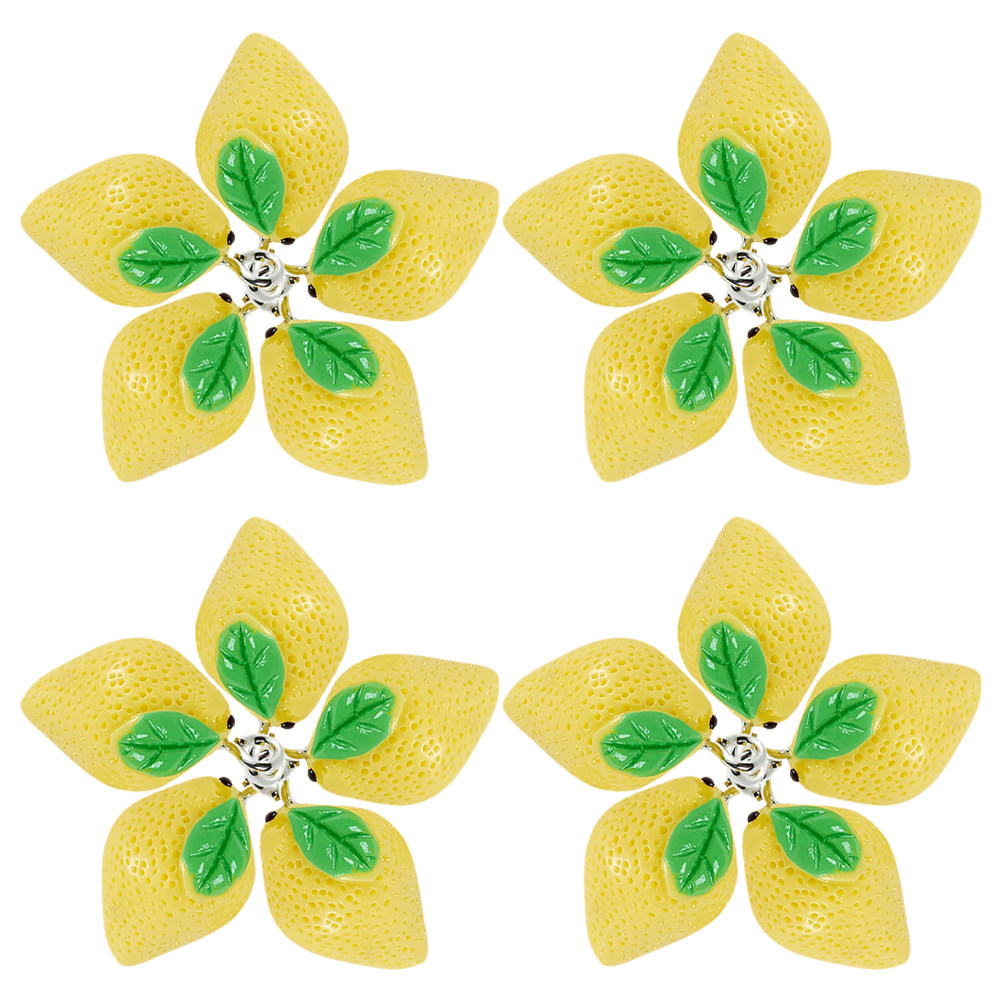 Crafting Resin - 20 Adet Limon Reçine Takılar DIY