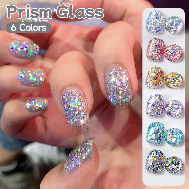 Resin Glitter Pack - UR SUGAR 6'lı Kalın Simli Jel