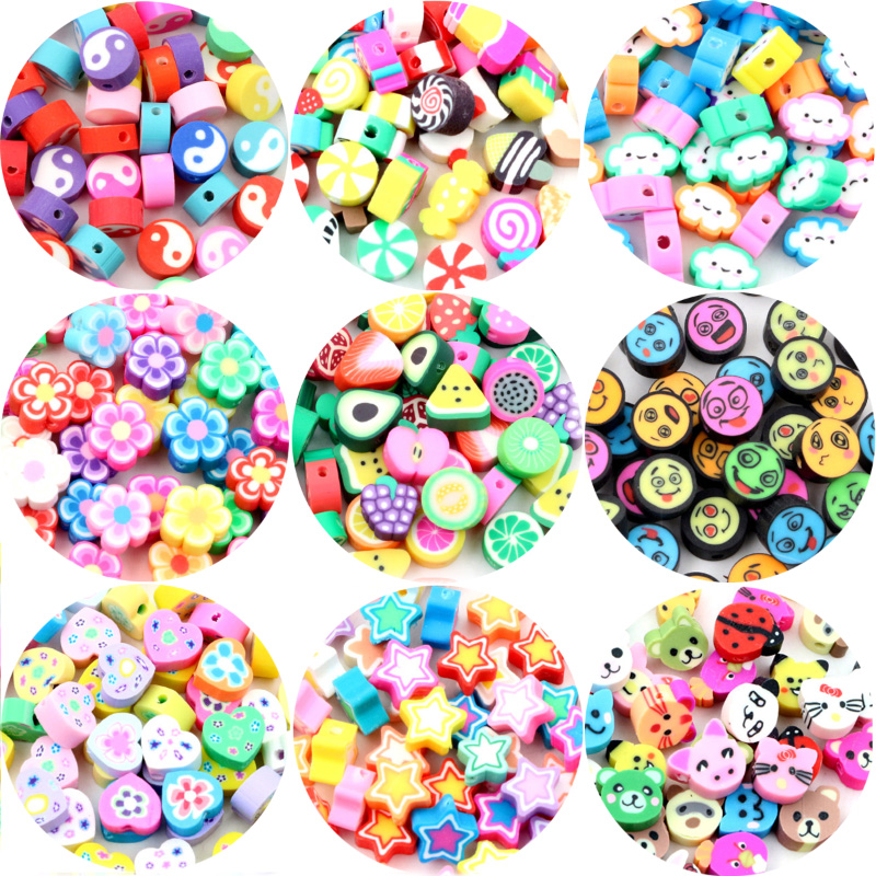 Flower Preservation Resin - 50pcs 10mm karışık renkler meyve çiçek