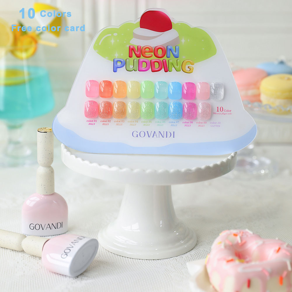 Resin Glitter Pack - İlkbahar Yaz 10 adet Dondurma Jel