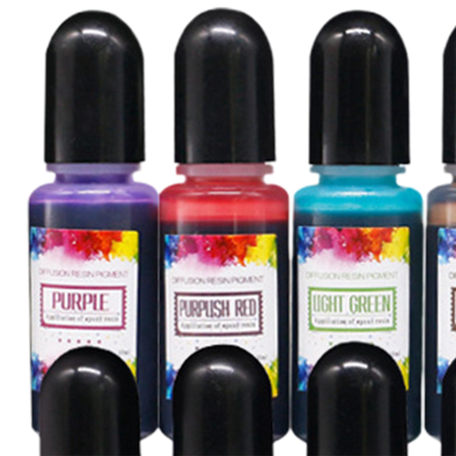 24 Adet Alkol Mürekkepleri Epo - Resin Dye Alcohol incelemesi ve fiyatı