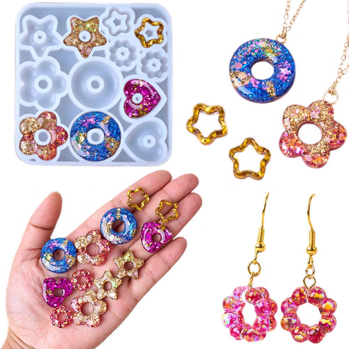 Çok fonksiyonlu Takı silikon k - Resin Craft Ideas incelemesi ve fiyatı