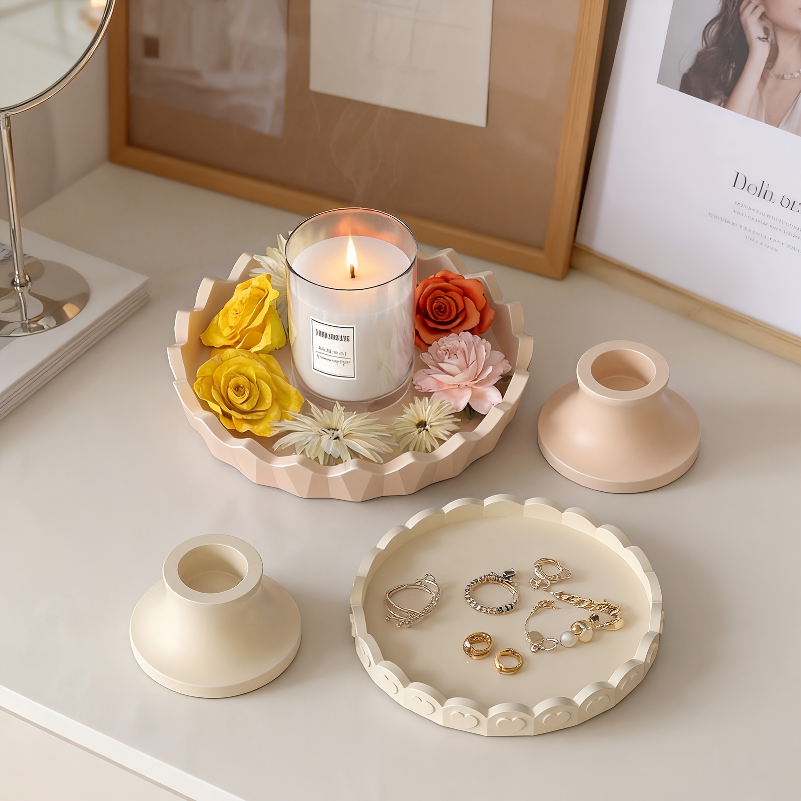 2 adet Silikon Tepsi Kalıp Set - Resin Craft Ideas incelemesi ve fiyatı
