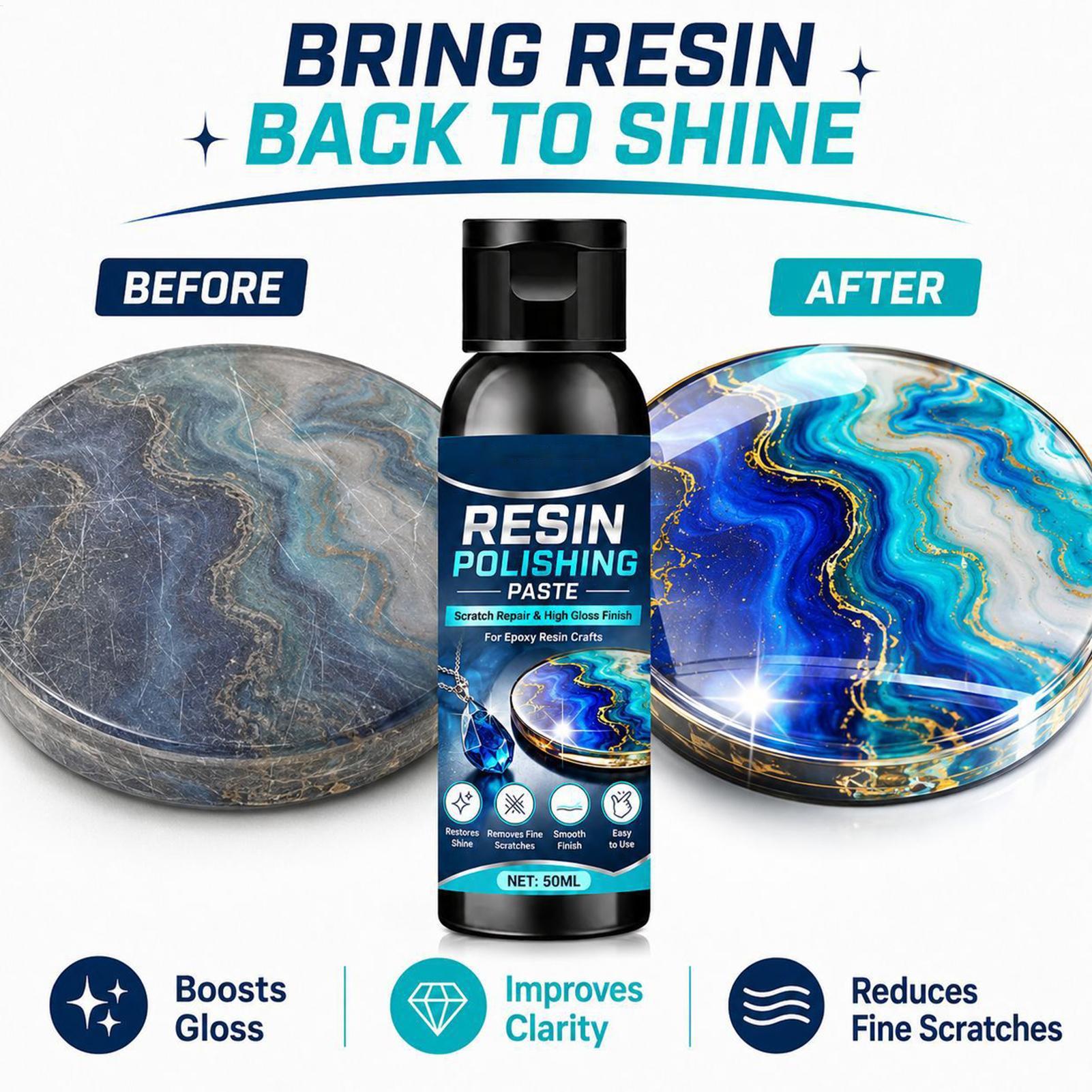 Reçine Parlatma Macunu 50ml Ep - Resin Craft Workshop incelemesi ve fiyatı