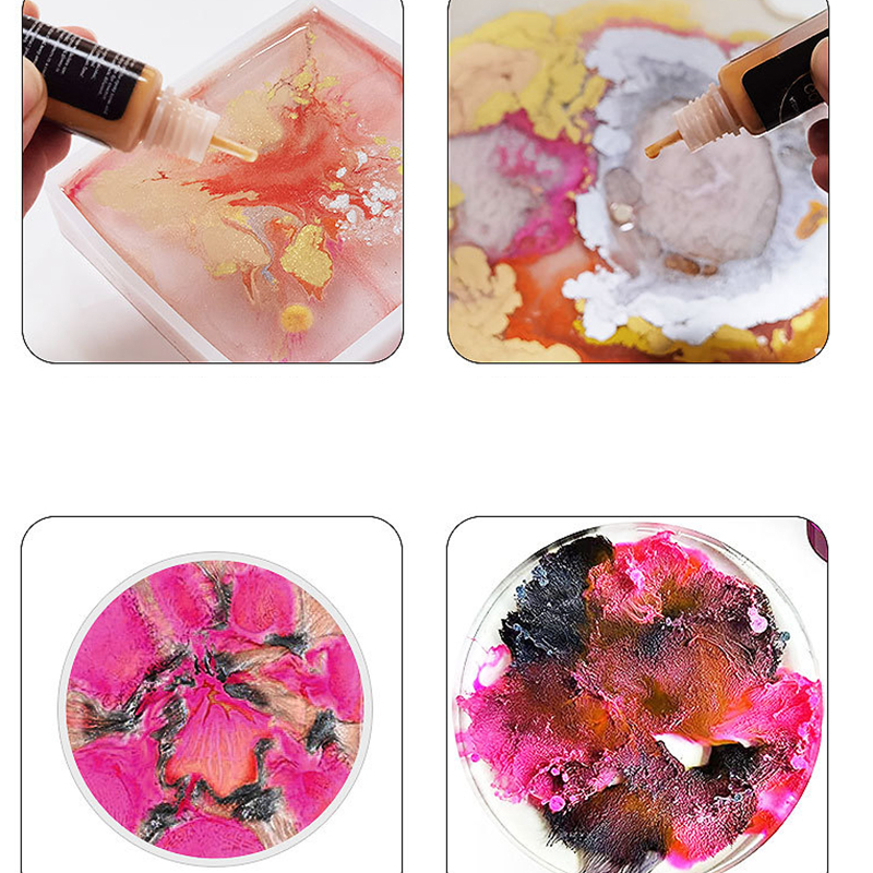 1 takım Sanat Mürekkep Alkol E - Resin Dye Alcohol incelemesi ve fiyatı
