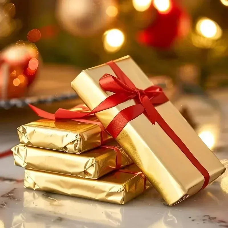 100 adet büyük Dubai çikolata  - Gold Foil Flakes incelemesi ve fiyatı