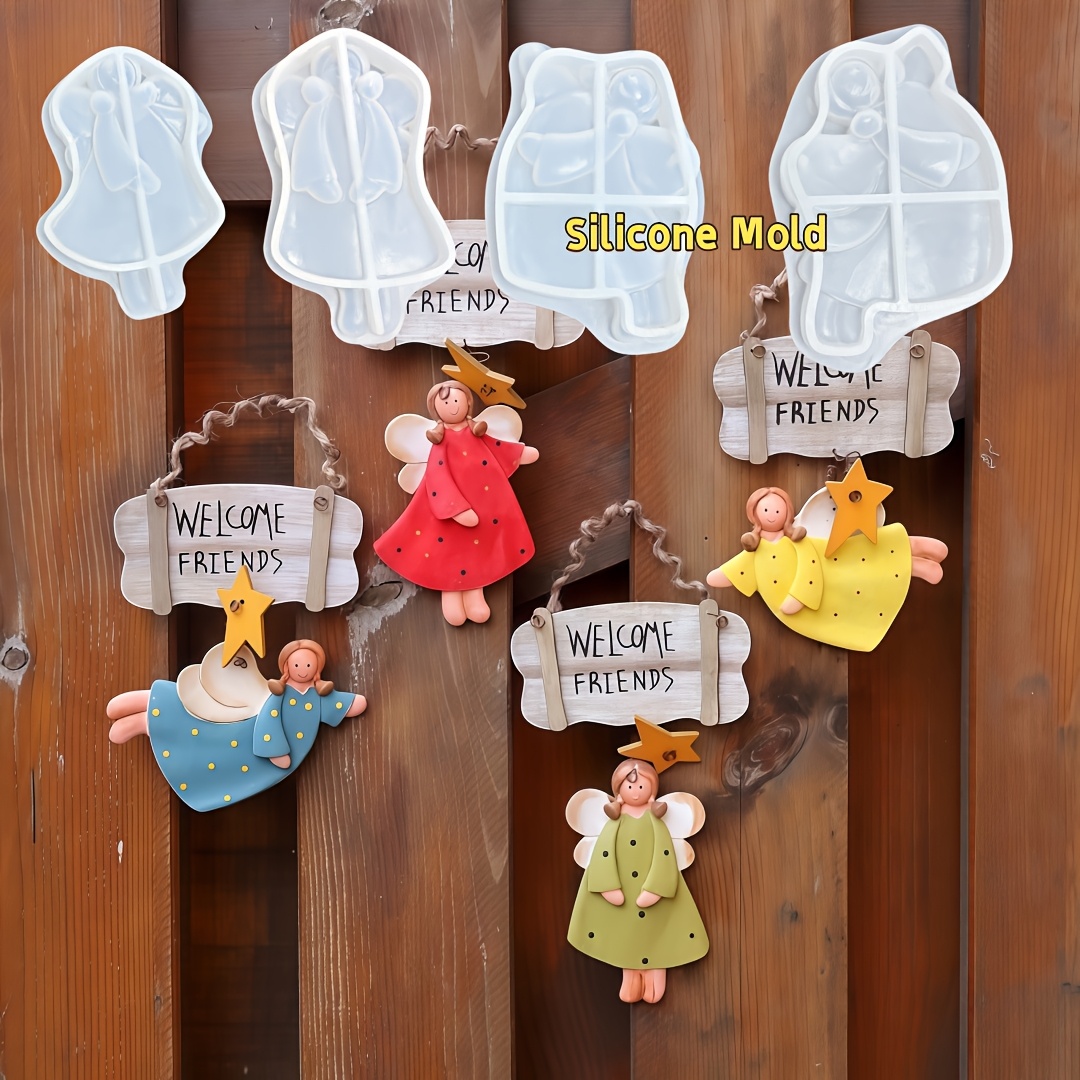 4 adet Melek Kolye Kalıbı, Reç - Resin Craft Ideas incelemesi ve fiyatı
