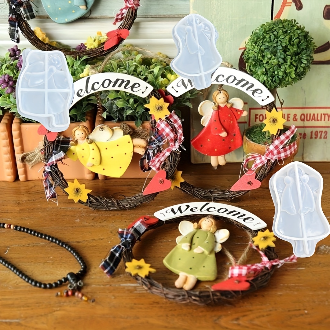 4 adet Melek Kolye Kalıbı, Reç - Resin Craft Ideas incelemesi ve fiyatı