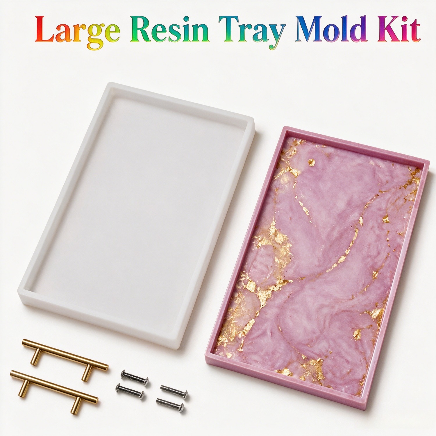 Reçine Silikon Kalıpları, 2D D - Silicone Mold Tray incelemesi ve fiyatı