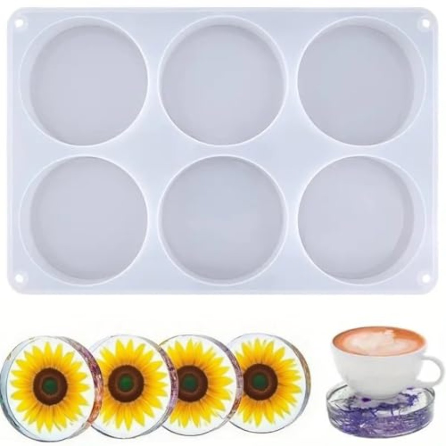 6 Bölmeli Derin Yuvarlak Barda - Flower Preservation Resin incelemesi ve fiyatı