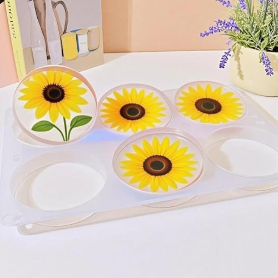 6 Bölmeli Derin Yuvarlak Barda - Flower Preservation Resin incelemesi ve fiyatı
