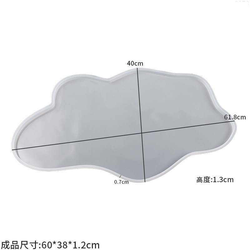 Büyük 61cm Düzensiz Tepsi Epok - Resin Ocean Wave Mold incelemesi ve fiyatı