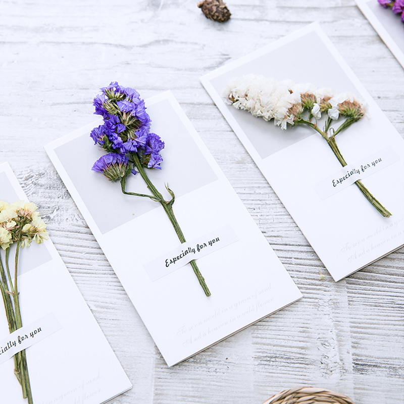 10 adet Bir Hediye Kartı Düğün - Dried Flower Bulk incelemesi ve fiyatı