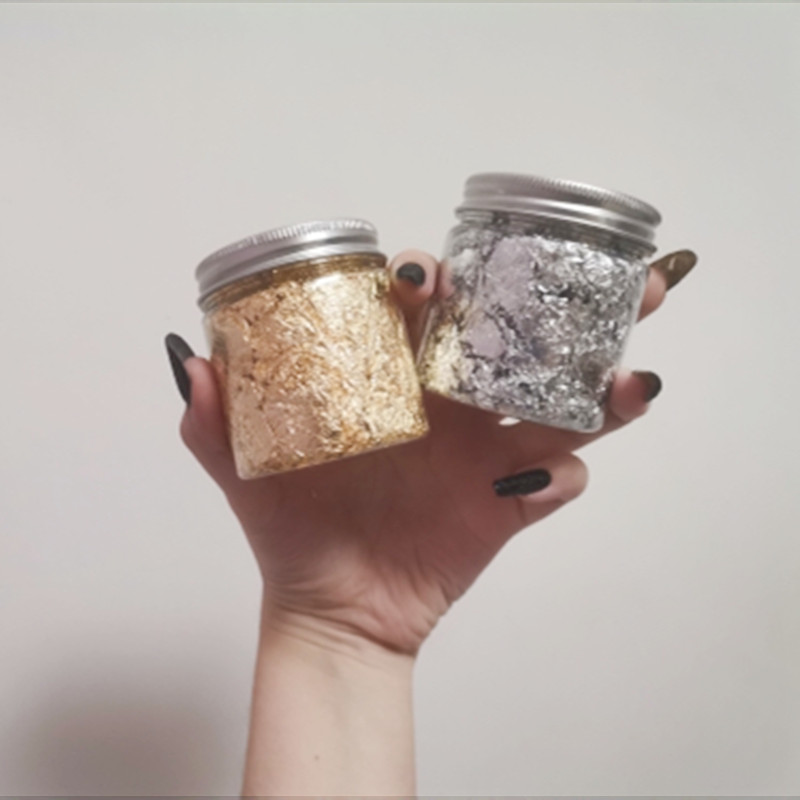 İmitasyon gül altın gümüş bakı - Gold Foil Flakes incelemesi ve fiyatı