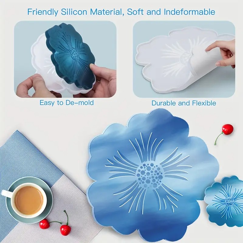 Kendin Yap Sakura Şeklinde Reç - Geode Mold Silicone incelemesi ve fiyatı