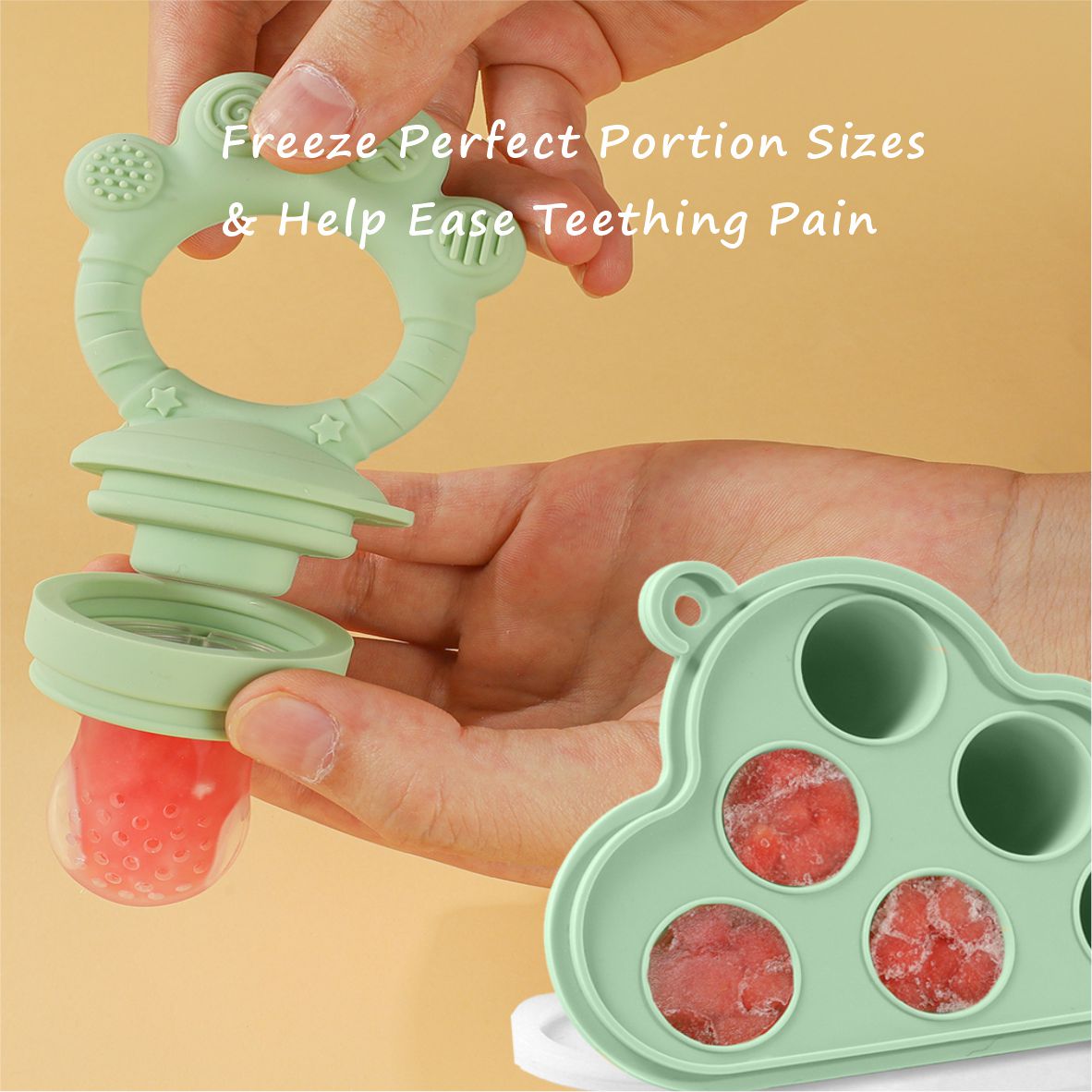 Bebek Meyve Besleyici ve Dondu - Silicone Mold Tray incelemesi ve fiyatı