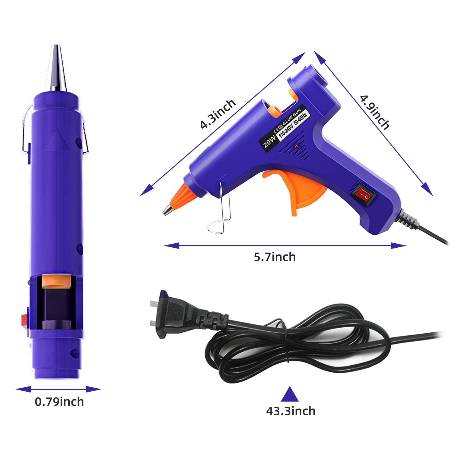 20W Sıcak Eriyik Tutkal Tabanc - Heat Gun Small incelemesi ve fiyatı