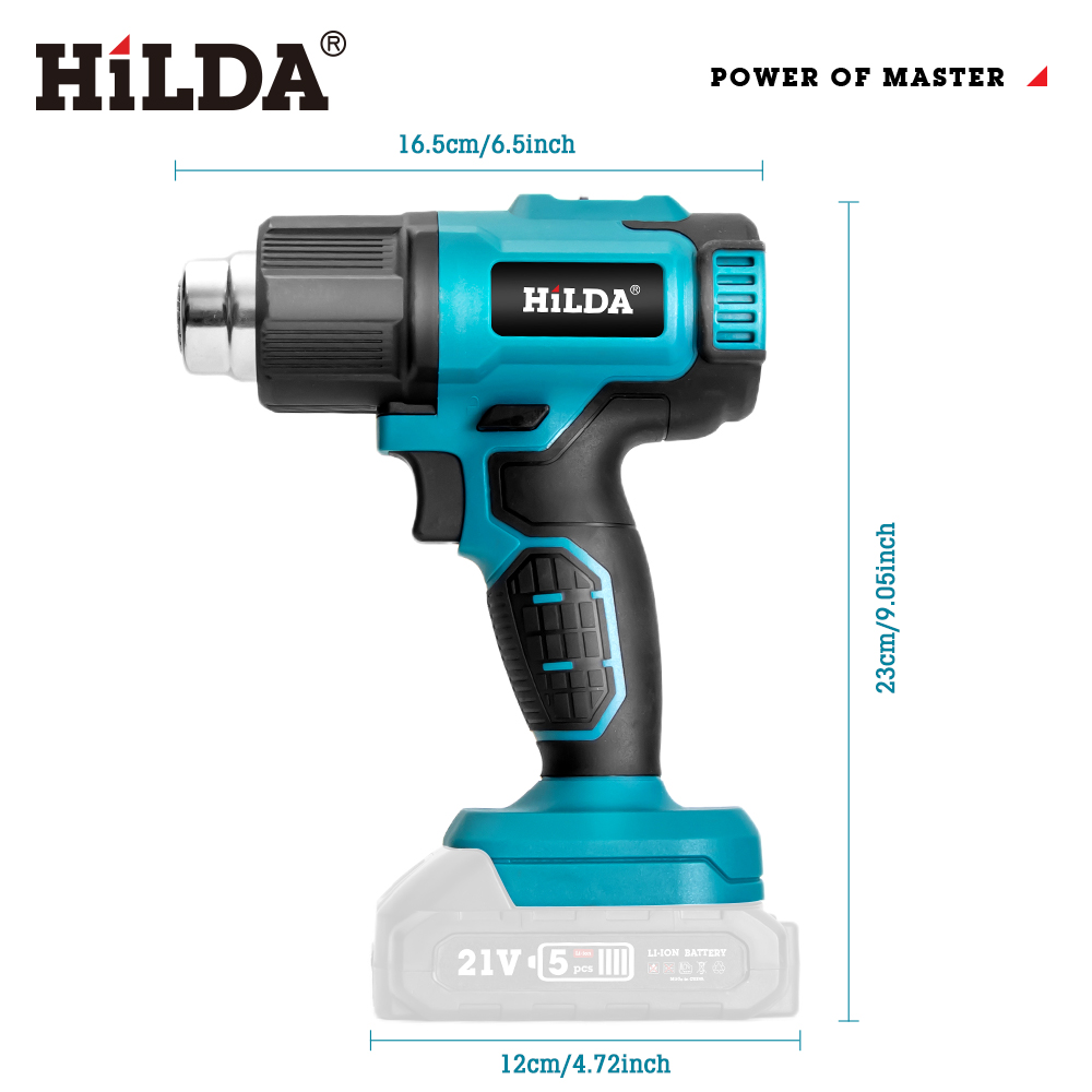 HILDA El Tipi Sıcak Hava Taban - Heat Gun Small incelemesi ve fiyatı