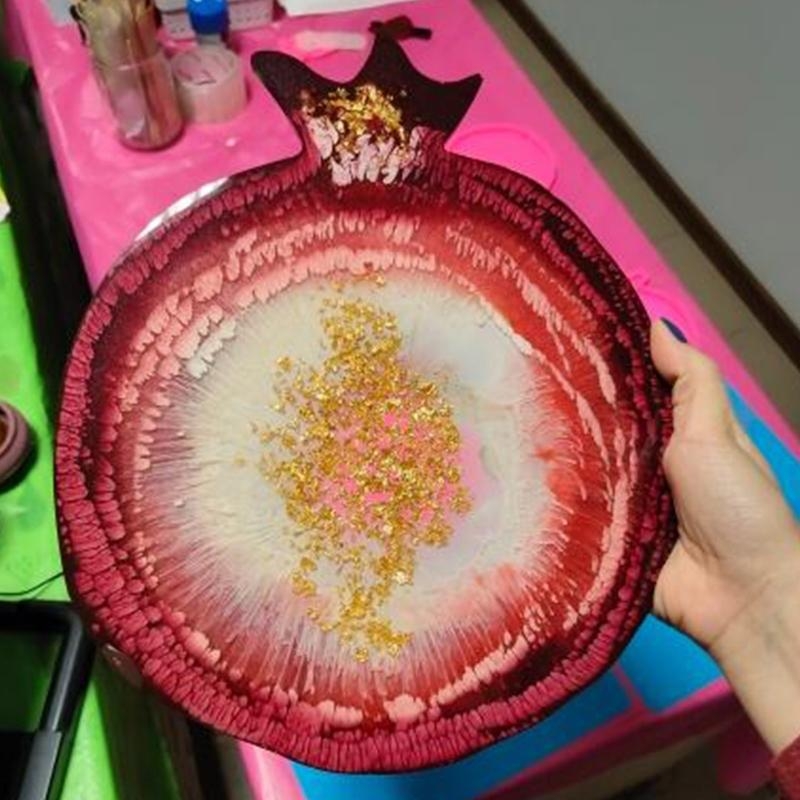 X6HE Nar Geode Acate Epoksi Re - Geode Mold Silicone incelemesi ve fiyatı