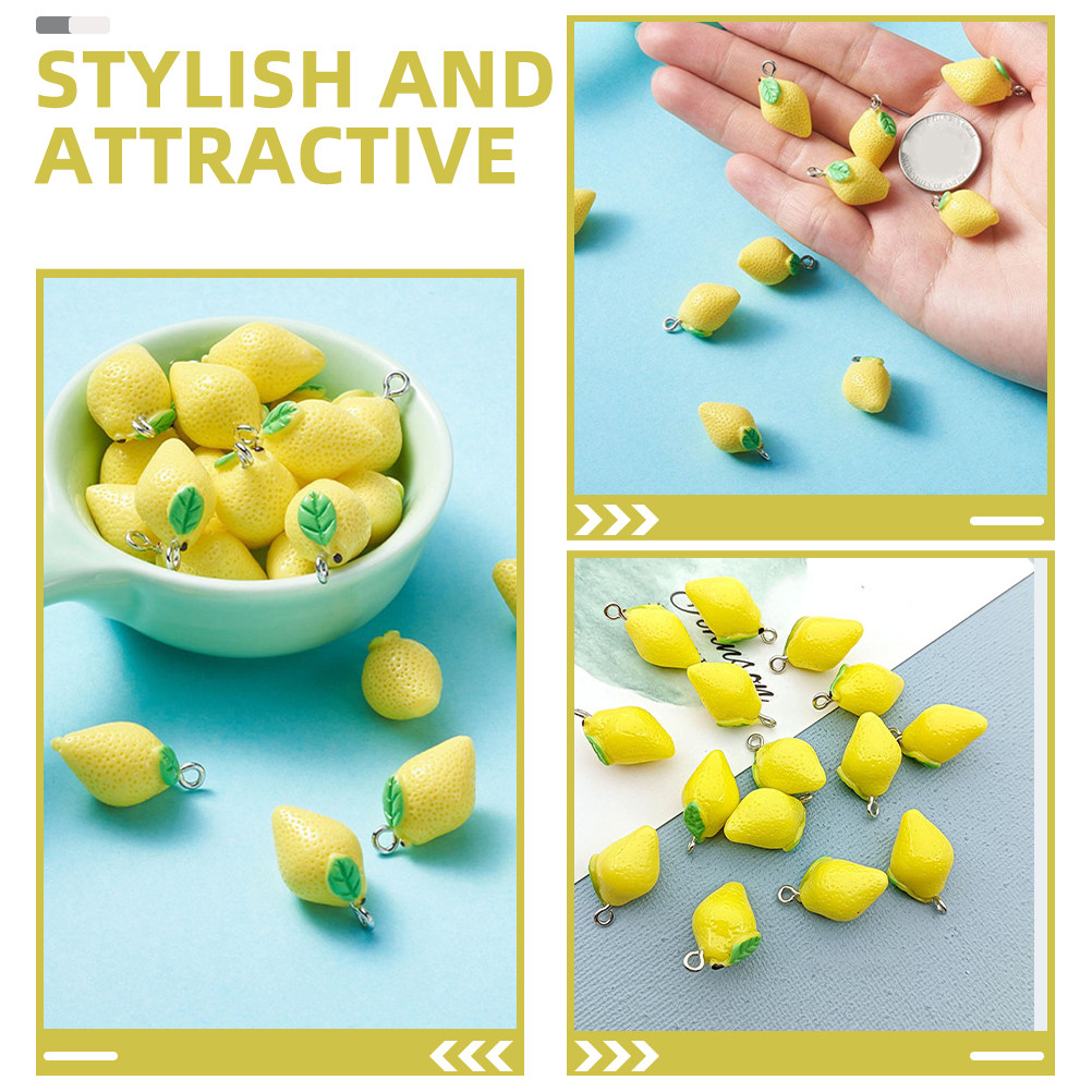 20 adet reçine limon takılar m - Crafting Resin incelemesi ve fiyatı