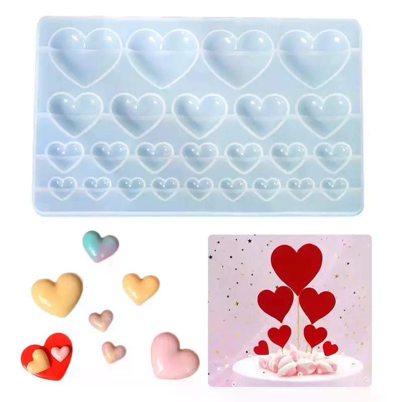 Silikon Kalıp Kalp Şekli Kolye - Resin Craft Workshop incelemesi ve fiyatı