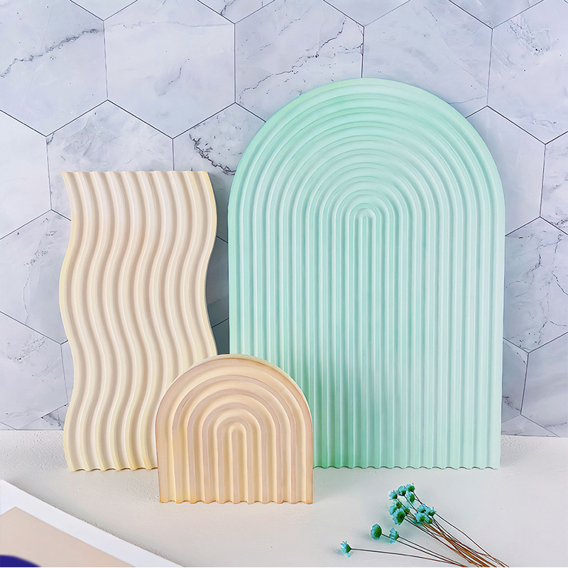 DIY Çizgili Dalga Tepsi Kalıp  - Silicone Mold Tray incelemesi ve fiyatı