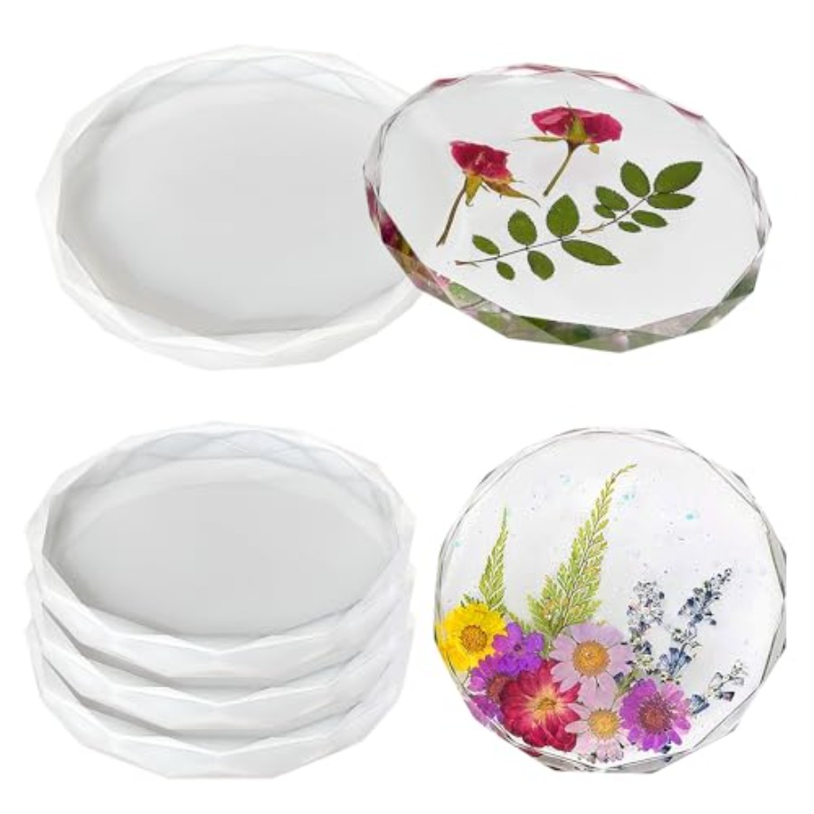 4'lü Paket Bardak Altlığı Kalı - Geode Mold Silicone incelemesi ve fiyatı