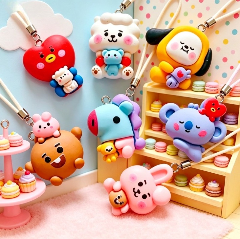 7 adet BT21 Reçine Karikatür F - Crafting Resin incelemesi ve fiyatı