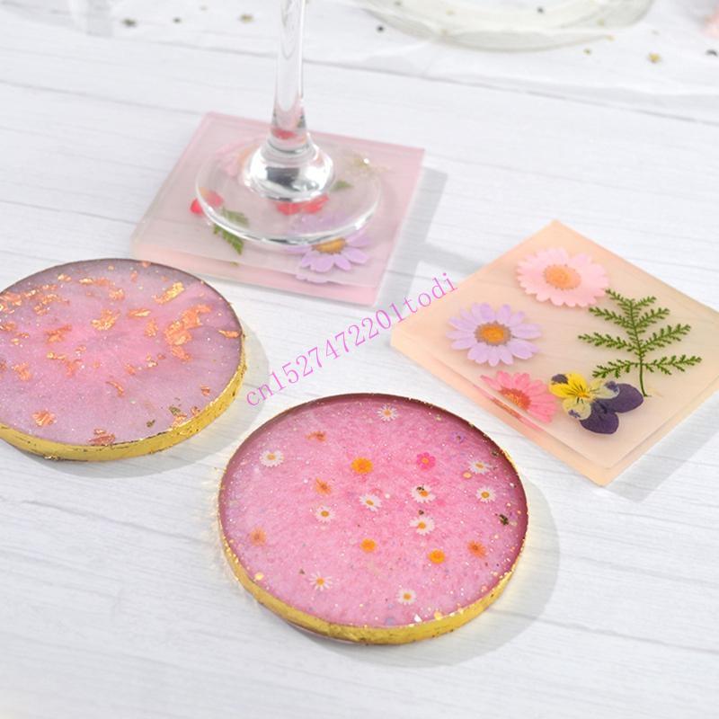 2 Adet Yuvarlak Kare Reçine Ka - Geode Mold Silicone incelemesi ve fiyatı