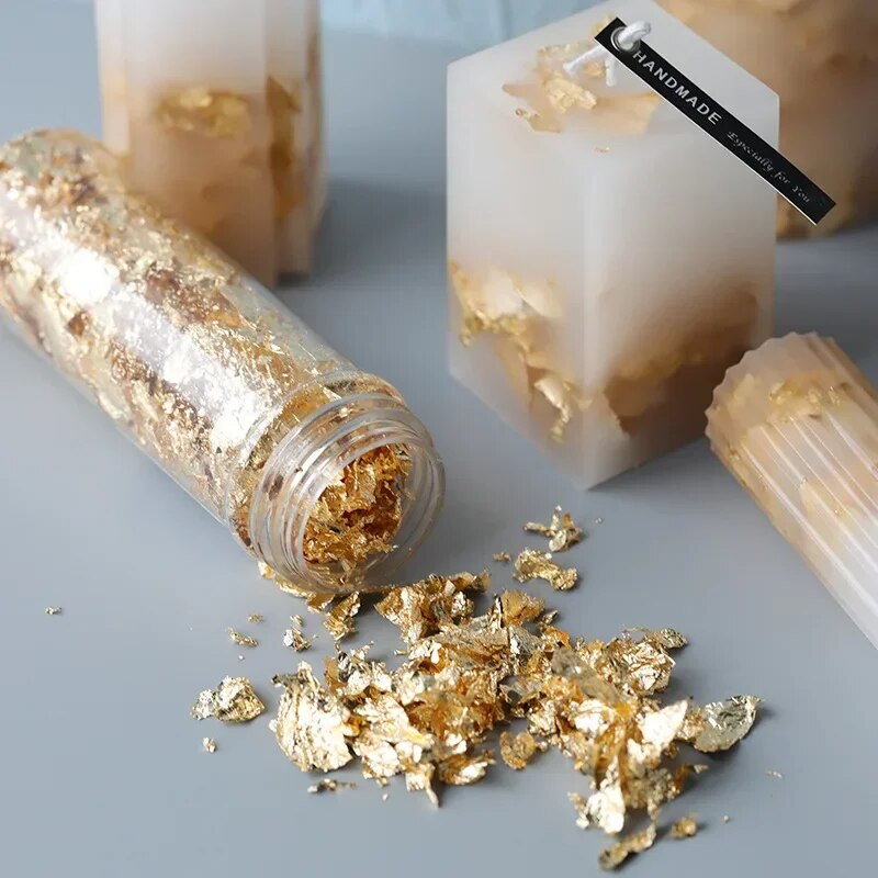 2g/1g metalik folyo Flakes alt - Gold Foil Flakes incelemesi ve fiyatı