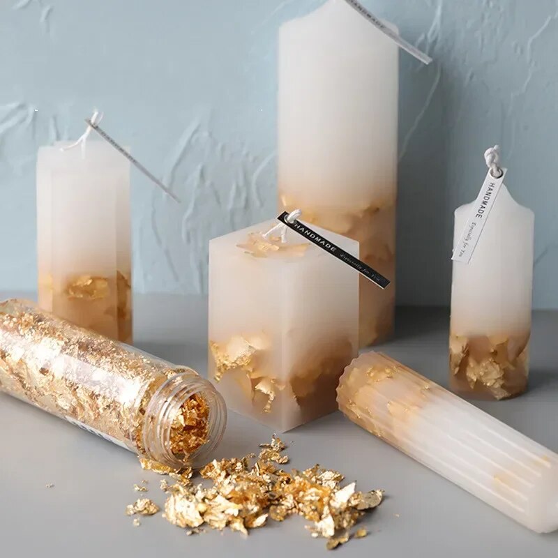 2g/1g metalik folyo Flakes alt - Gold Foil Flakes incelemesi ve fiyatı