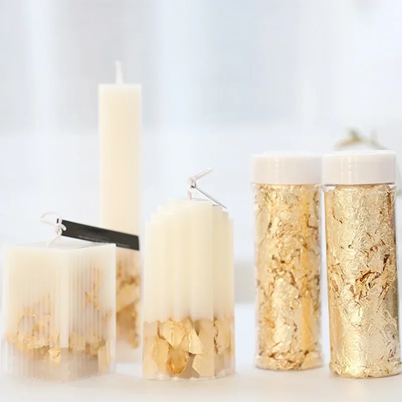 2g/1g metalik folyo Flakes alt - Gold Foil Flakes incelemesi ve fiyatı