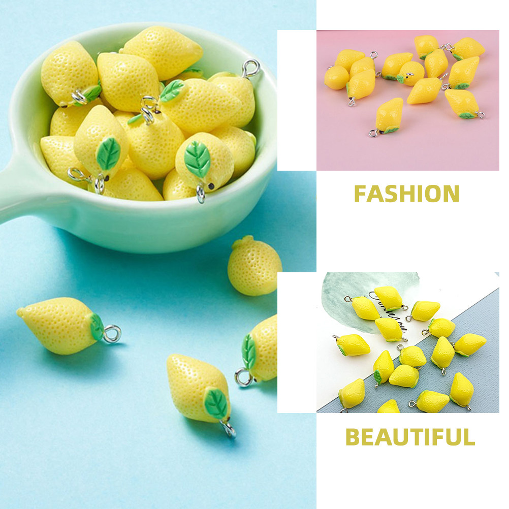 20 Adet Limon Reçine Takılar D - Crafting Resin incelemesi ve fiyatı