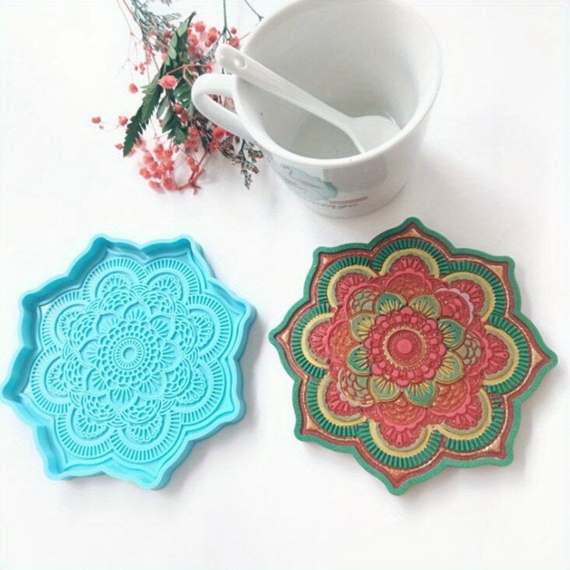 Mandala Coaster silikon kalıp  - Silicone Mold Tray incelemesi ve fiyatı