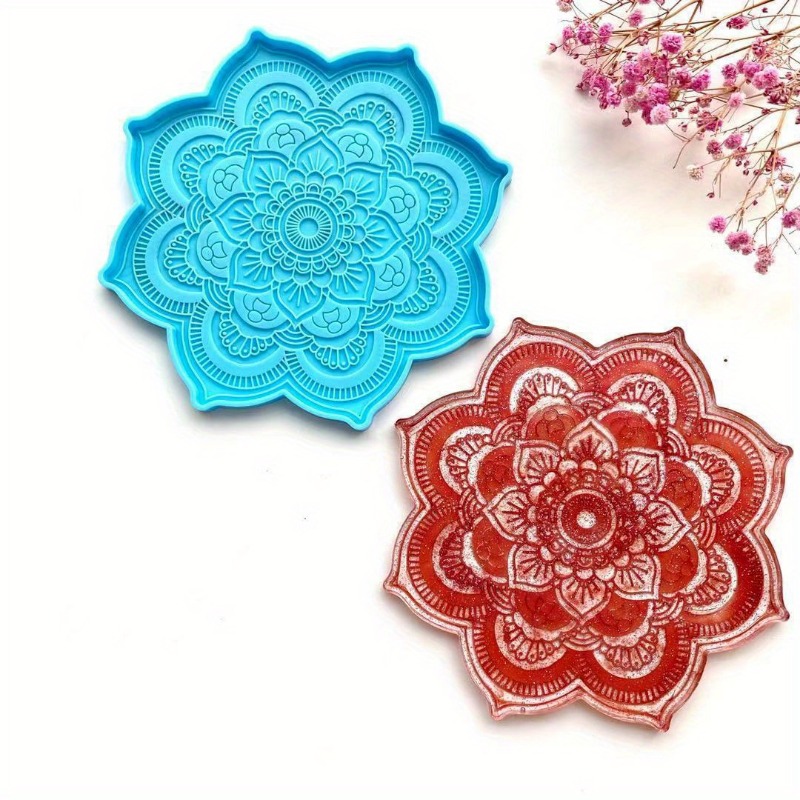 Mandala Coaster silikon kalıp  - Silicone Mold Tray incelemesi ve fiyatı