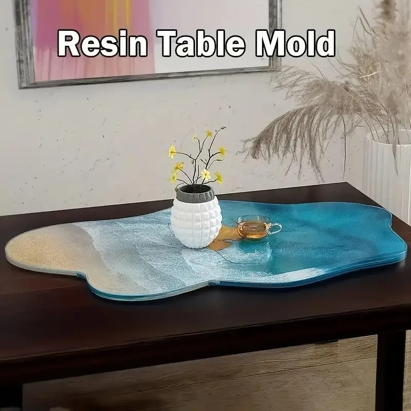 Büyük 61cm Düzensiz Tepsi Epok - Resin Ocean Wave Mold incelemesi ve fiyatı