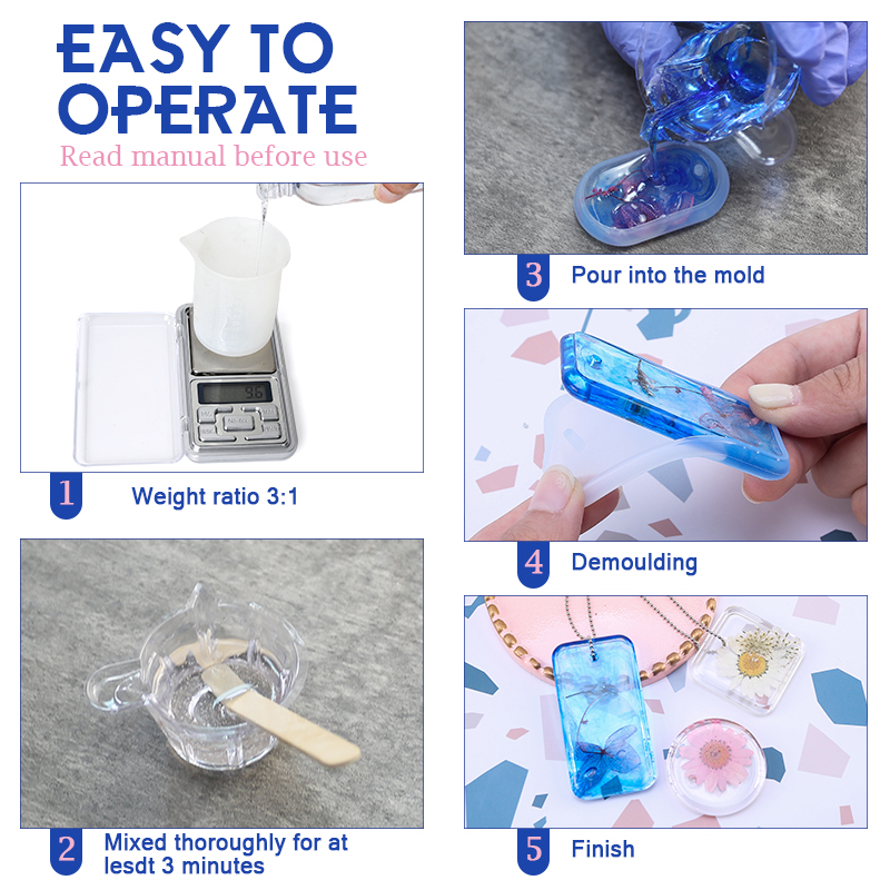 Epoksi Reçine Kiti Kristal Tem - Resin Ocean Wave Mold incelemesi ve fiyatı