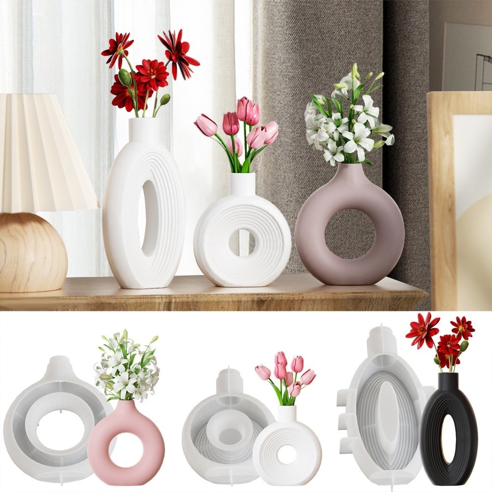 Oval Şeritli Silikon Vazo Kalı - Resin Craft Workshop incelemesi ve fiyatı