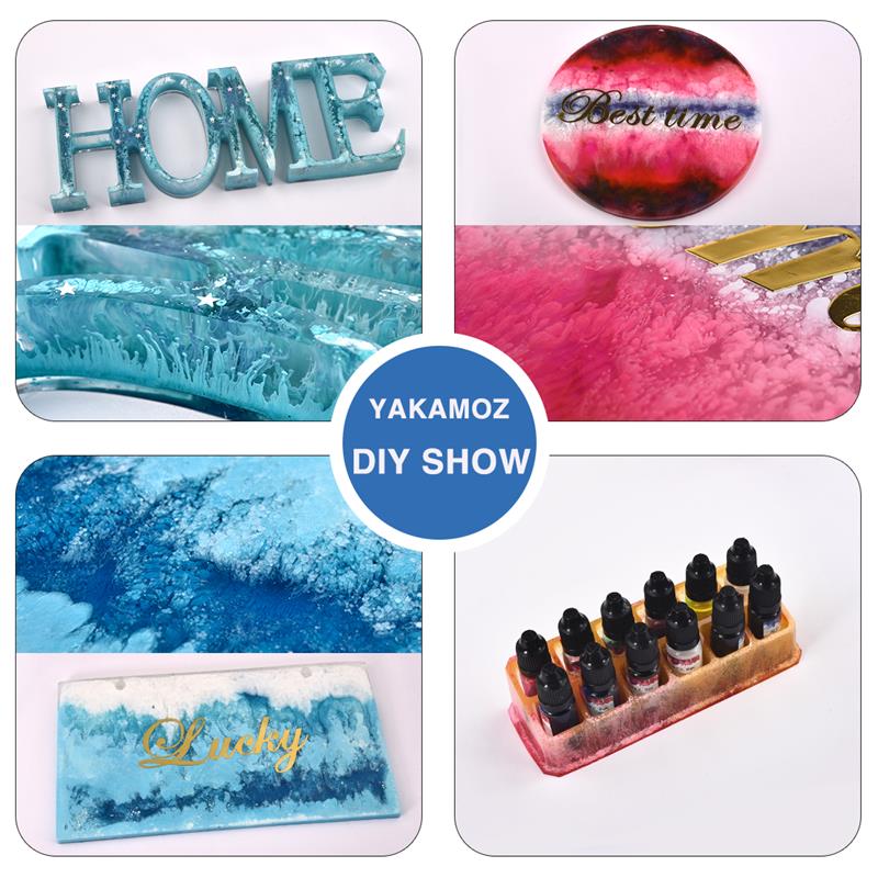 1 Set epoksi reçine Pigment ki - Resin Dye Alcohol incelemesi ve fiyatı